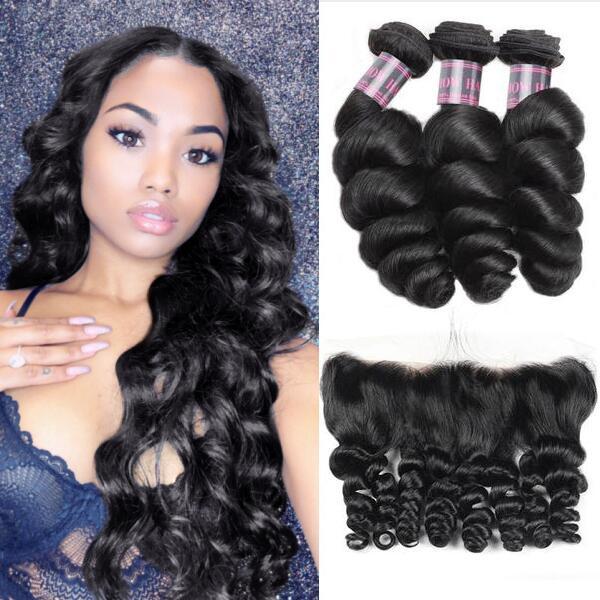 Best Selling Human Hair Bundles With Lace Frontal Closure Indian Virgin  Hair at Rs 4500/piece, Lace Frontals in New Delhi