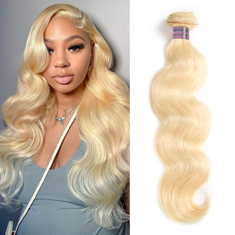 613 Blonde Body Wave Human Hair Bundle - Ishow Beauty