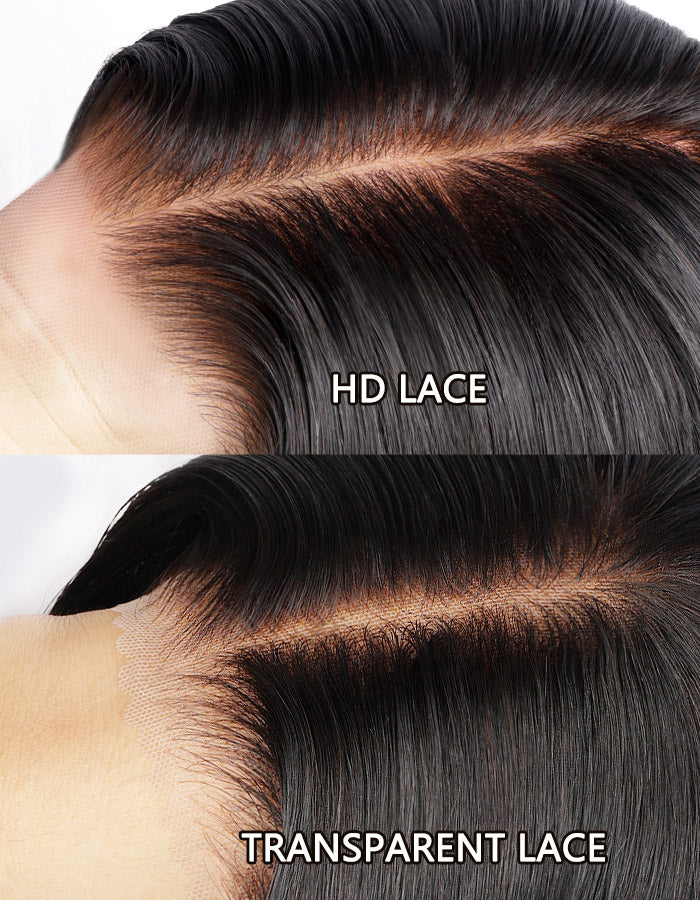 Comparison of HD Lace and Transparent Lace for Wigs, Showing Hairline Details