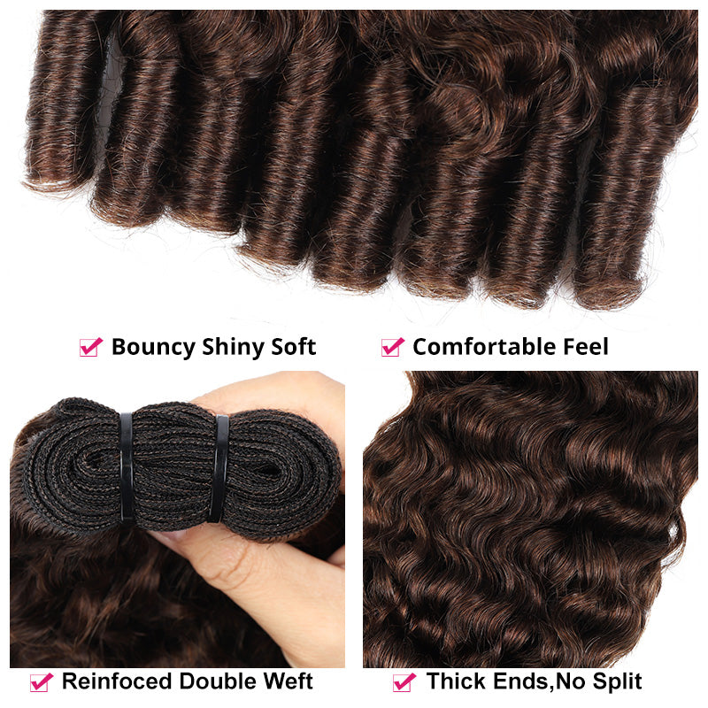 100% Virgin Hair - Superior Softness & Long-Lasting Curl Pattern