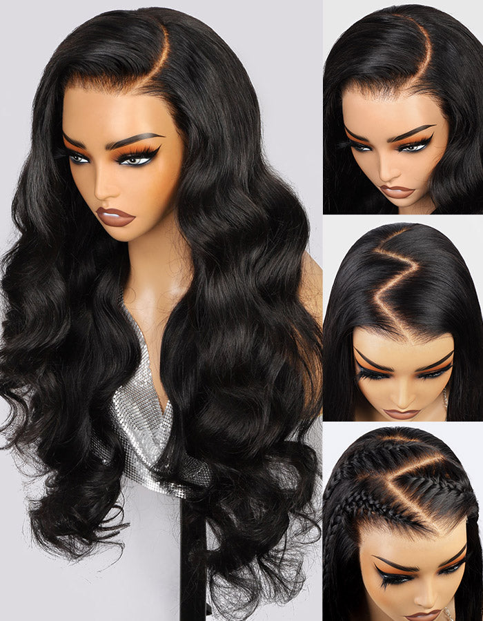 28-Inch Loose Body Wave Wig By Ishow Hair With Deep C Part and Pre-Cut HD Lace