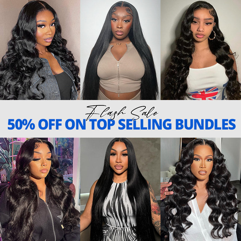 ✨4 99J PERUVIAN BUNDLES OF 18”,20”,22”24 *NWT* ✨ Human Hair Waterwave Wig: Versatile Styling Options | TikTok main image 4