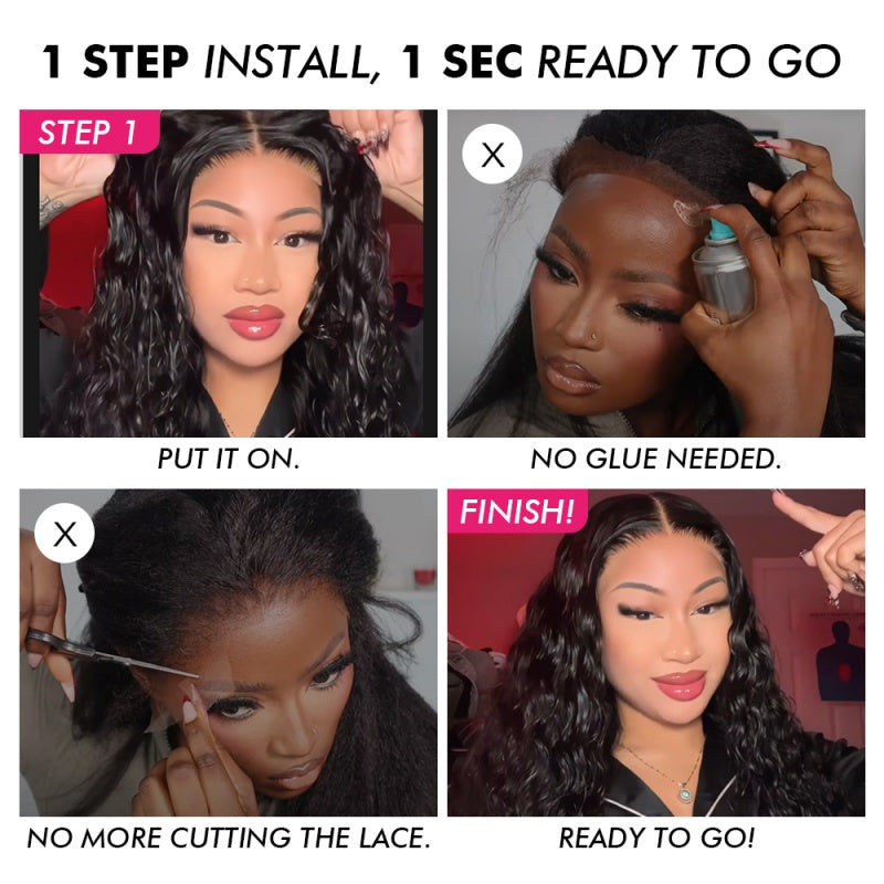 Quick Install Guide for Human Hair Wigs: No Glue, No Lace Cutting, Ready to Wear