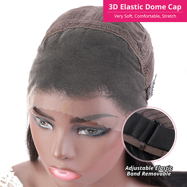 Adjustable 3D Elastic Dome Cap for a Comfortable Fit On Human Hair Wigs