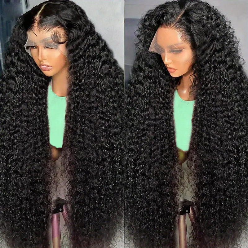 Deep Wave Lace Frontal Wigs - Glueless Human Hair Wigs – Ishow Hair