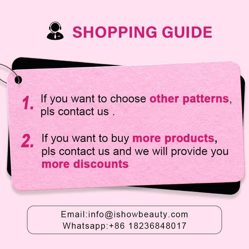 Shopping Guide With Contact Info for Ishow Hair and Instructions for Discounts