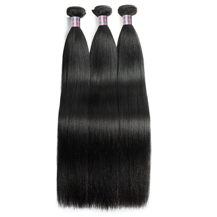Ishow Yaki Straight Bundles: Brazilian Human Hair