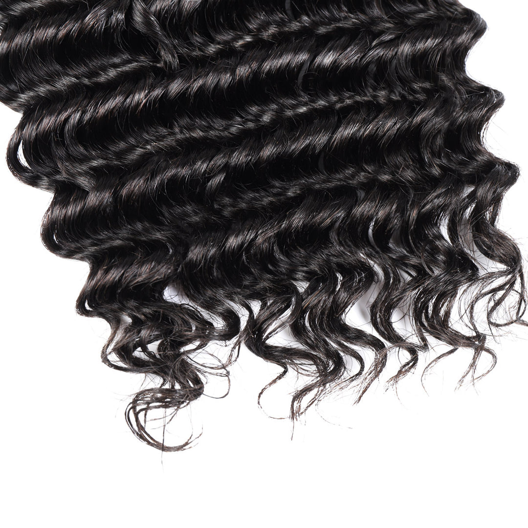 Ishow Hair Deep Wave Black Human Hair Extensions