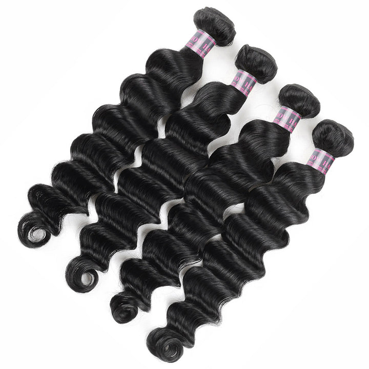 Brazilian Loose Deep Wave Bundles - 4 Bundles