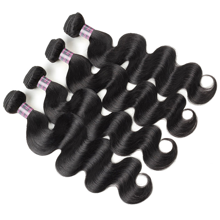 Four Bundles of Body Wave Human Hair