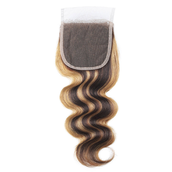Ishow P4/27 Highlight Body Wave Lace Closure