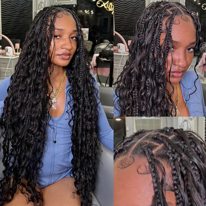 Woman With Ishow Hair Loose Wave Black Remy Hair Extensions