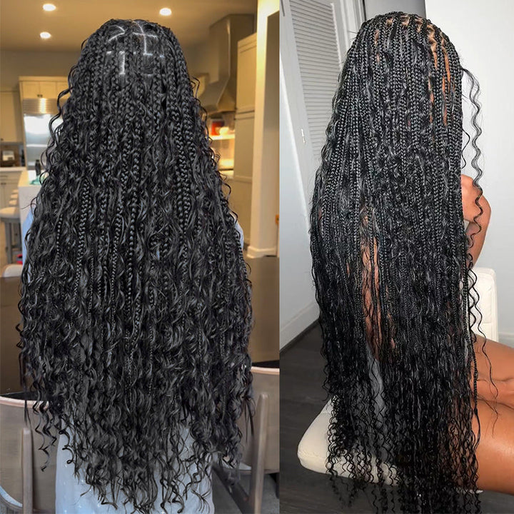 Ishow Bulk Hair Braids, Water Wave Styles for Black Women