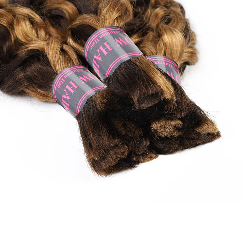 Ishow Water Wave Braiding Hair P4/27 Bulk