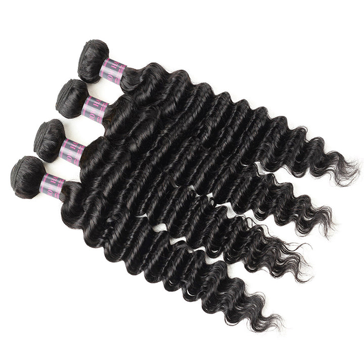 Peruvian Deep Wave Human Hair Bundles