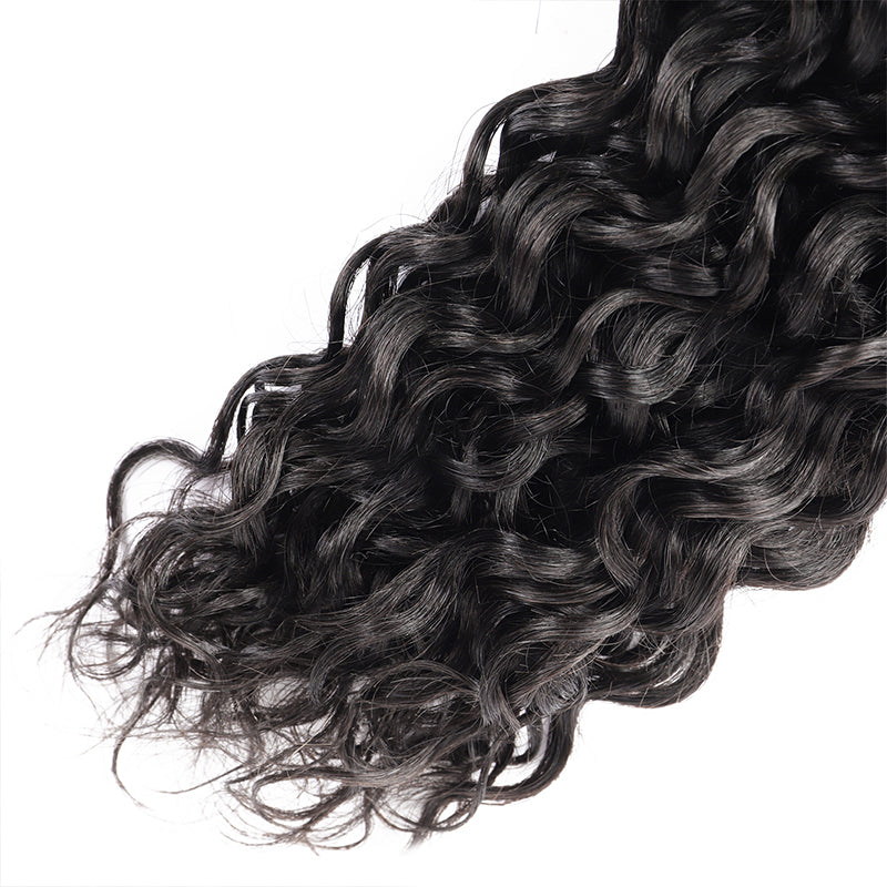 Ishow Water Wave Braiding Hair, Natural Black