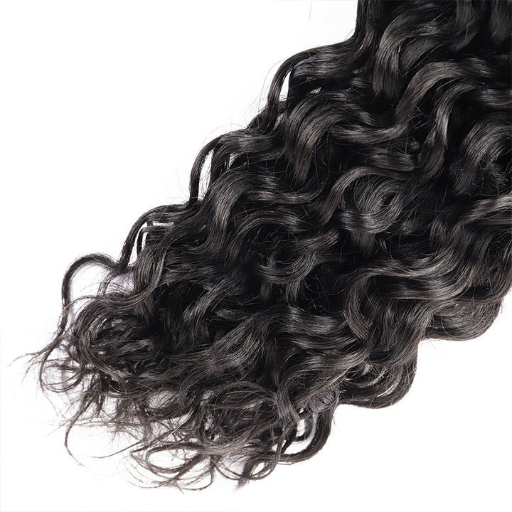 Ishow Water Wave Braiding Hair, Natural Black