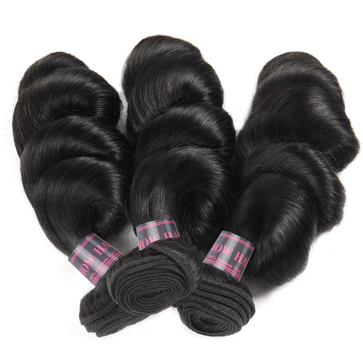 Brazilian Loose Wave Human Hair Bundles