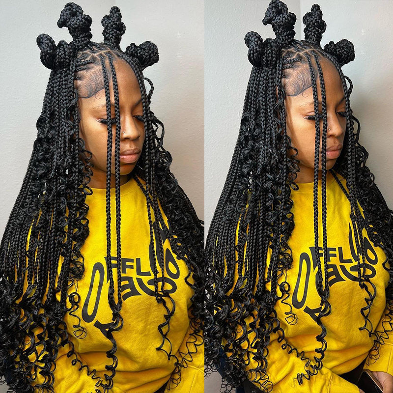 Ishow Hair Loose Wave Extensions - Braided Hairstyle