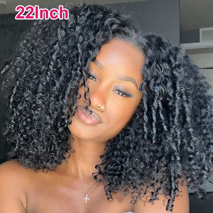 Ishow 250% High Density Bomb Curly Glueless Wigs 13x4 Lace Front Ready To Wear Pre Cut Lace Wigs