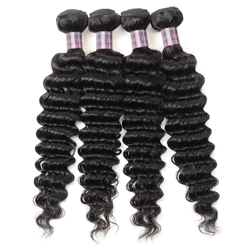 Deep Wave Human Hair Bundles - Ishow Beauty