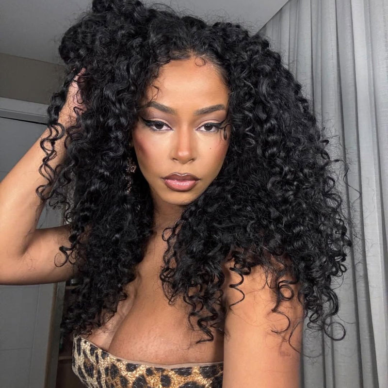 Springy, Defined Burmese Curls – Made from 100% Human Hair for Unmatched Softness, Shine, & Natural Movement.