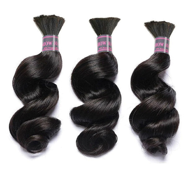 Ishow Hair Loose Wave Human Hair Bulk
