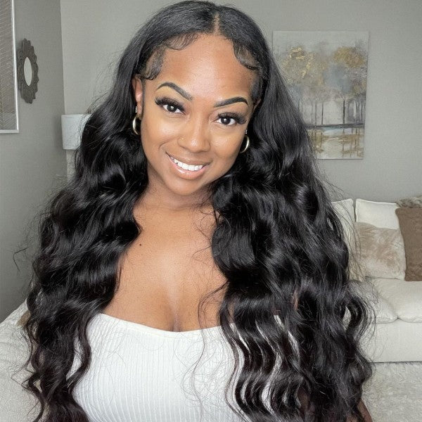 Ishow Straight Hair & Body Wave Lace Wigs Affordable Glueless Human Hair Wigs