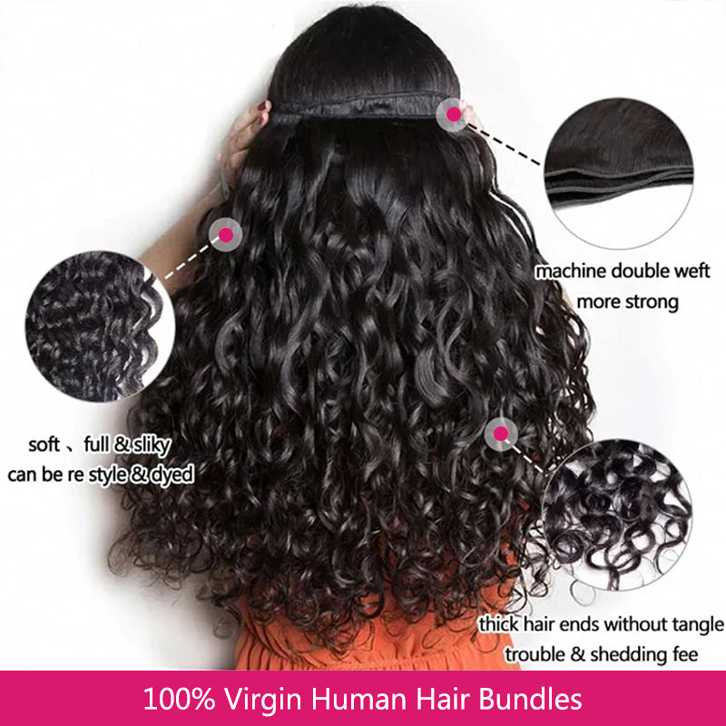 Natural Black Curly Hair With 100% Virgin Human Hair Bundles Features and Benefits