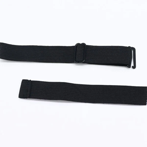 Adjustable Black Elastic Wig Band for Secure Wig Wearing