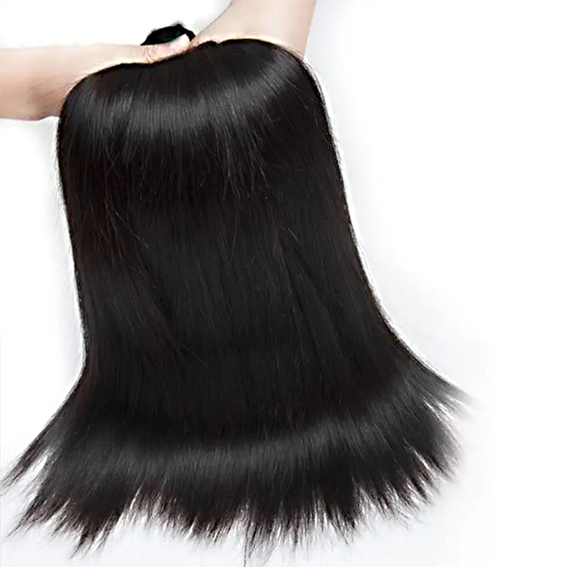 Natural Black Hair Bundle Showcasing Smooth Texture and Healthy Ends