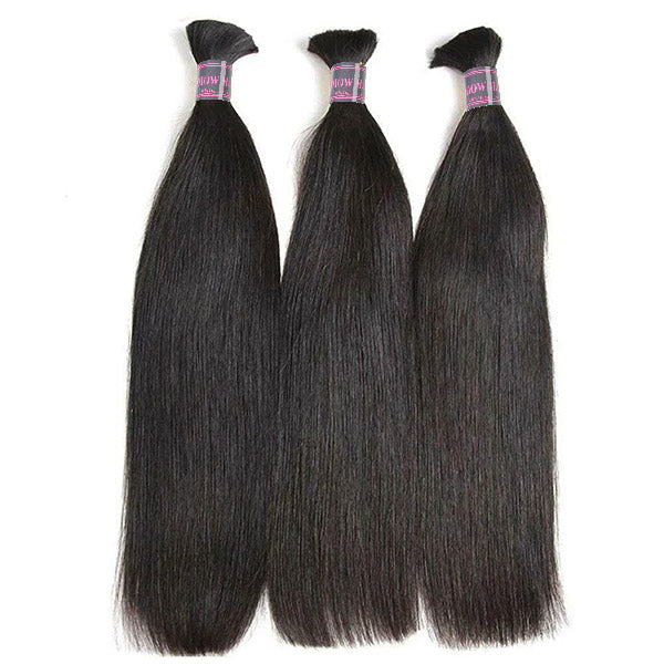 Ishow Hair Silky Straight Raw Human Hair Bulk