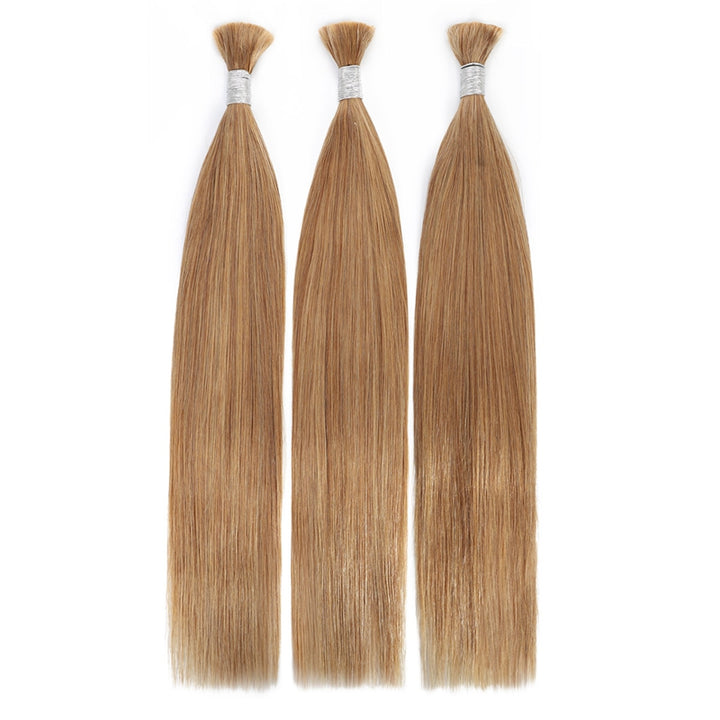 Honey Blonde Bulk Hair for Braiding