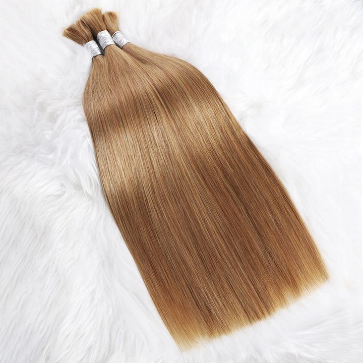 Ishow #27 Honey Blonde Bulk Hair Extensions