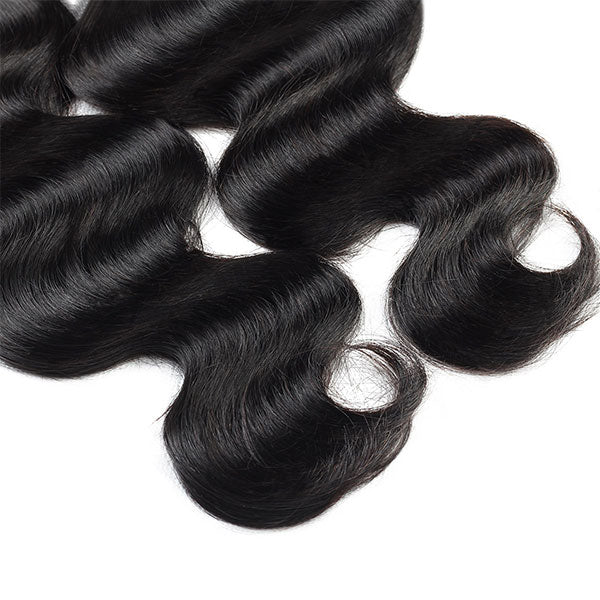 Virgin Peruvian Hair Body Wave 4 Bundles Ishow Human Hair Weave