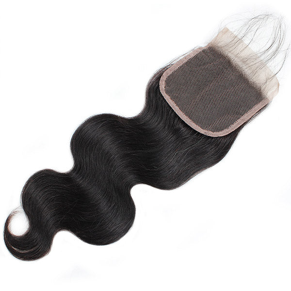 Body Wave 4X4 Lace Closure Human Hair Extensions