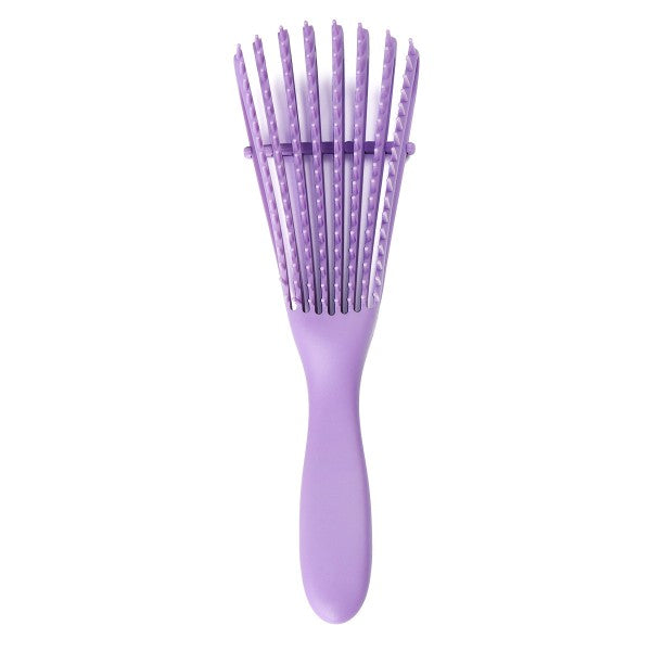 Curly Hair Detangler Brush in Purple for Salon Use
