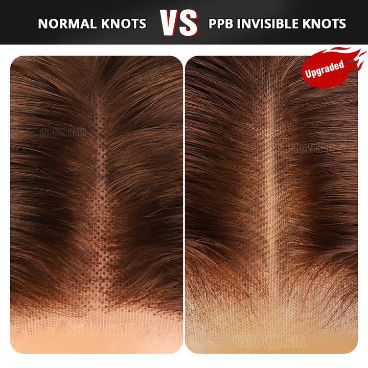 Comparison of Normal Knots and PPB Invisible Knots On Lace Wigs
