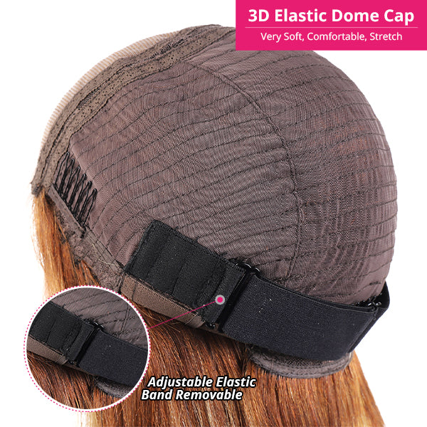 3D Elastic Dome Cap With Adjustable Band for Comfort and Secure Fit