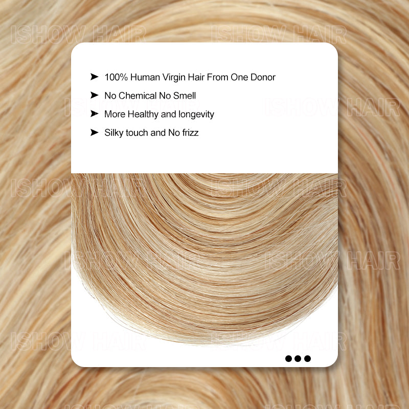 Honey Blonde Body Wave Hair Features: Virgin Hair, No Chemical, Silky