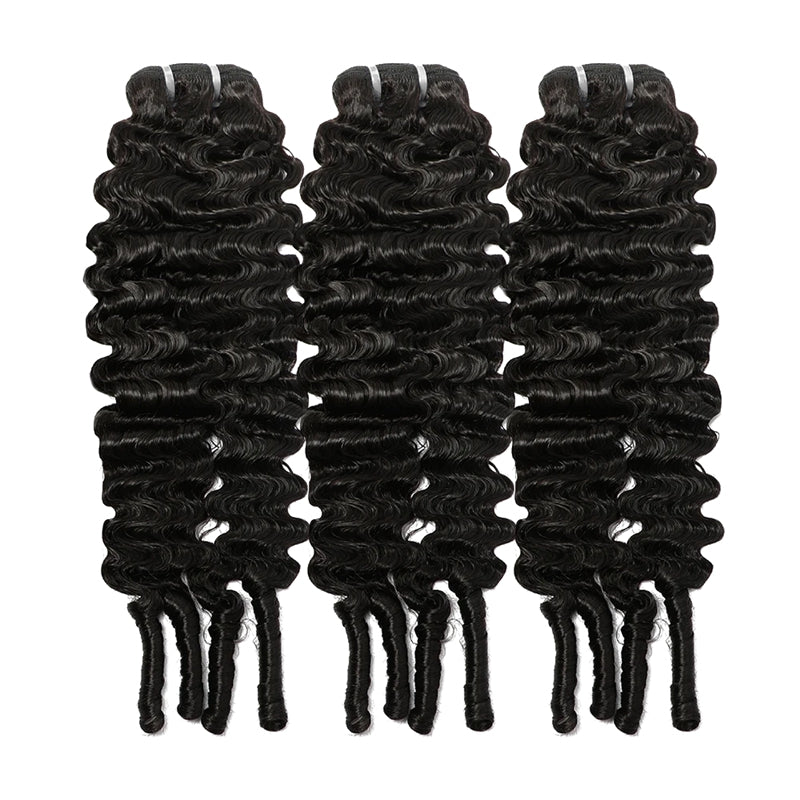Ishow Burmese Curly Hair Bundles - 3 Bundles