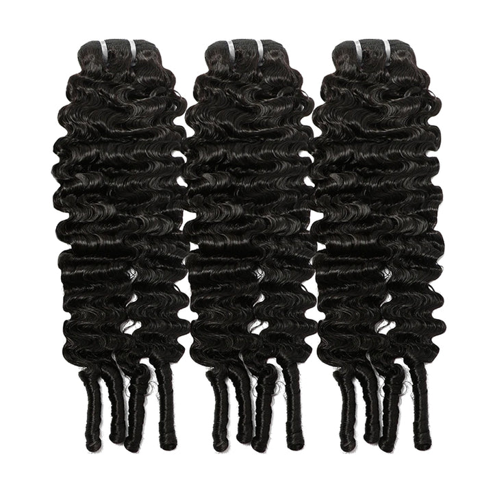 Ishow Burmese Curly Hair Bundles - 3 Bundles