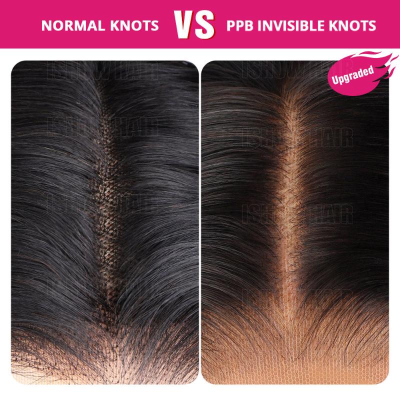 Comparison of Normal Knots and PPB Invisible Knots On Human Hair Wigs for Natural Look