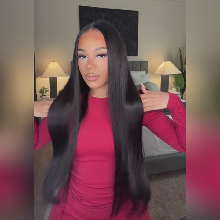 HD Lace Wigs Straight Human Hair Wigs 13x4 Lace Frontal Wigs HD Invisible Lace Wig