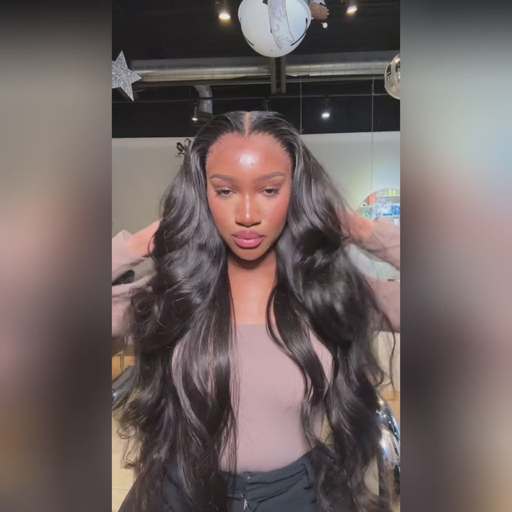 【$100 Off Sale】22 Inch=$90 Ready To Wear 5x5 Lace Closure Wigs Body Wave/Loose Deep Wave/Straight Hair Glueless Human Hair Wigs Beginner Friendly