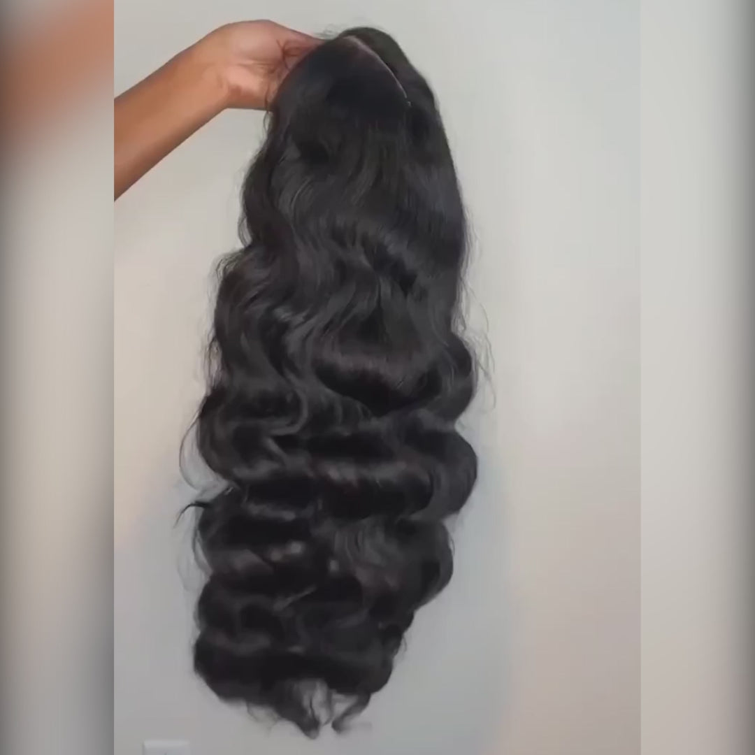 Ishow Body Wave Lace Front Wig HD Lace Frontal Wig Unprocessed Glueless Human Hair Wigs