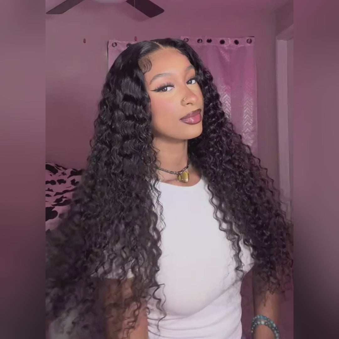 Ishow PPB™ Invisible Knot Ready To Wear Body Wave/Deep Wave/Loose Deep Wave/Straight/Water Wave Wig Lace Frontal Wigs Pre Cut Wigs