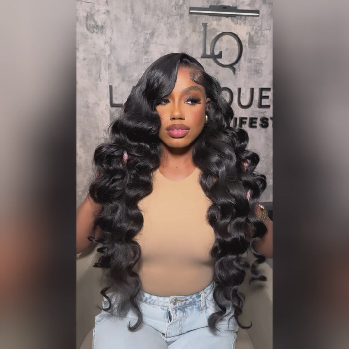 Ishow PPB™ Invisible Knot Ready To Wear Body Wave/Deep Wave/Loose Deep Wave/Straight/Water Wave Wig Lace Frontal Wigs Pre Cut Wigs