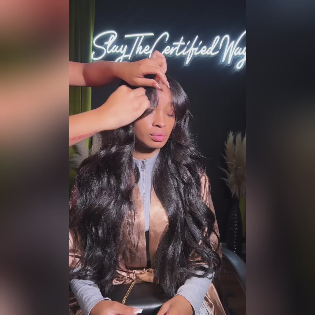 Ishow PPB™ Invisible Knot Ready To Wear Body Wave/Deep Wave/Loose Deep Wave/Straight/Water Wave Wig Lace Frontal Wigs Pre Cut Wigs