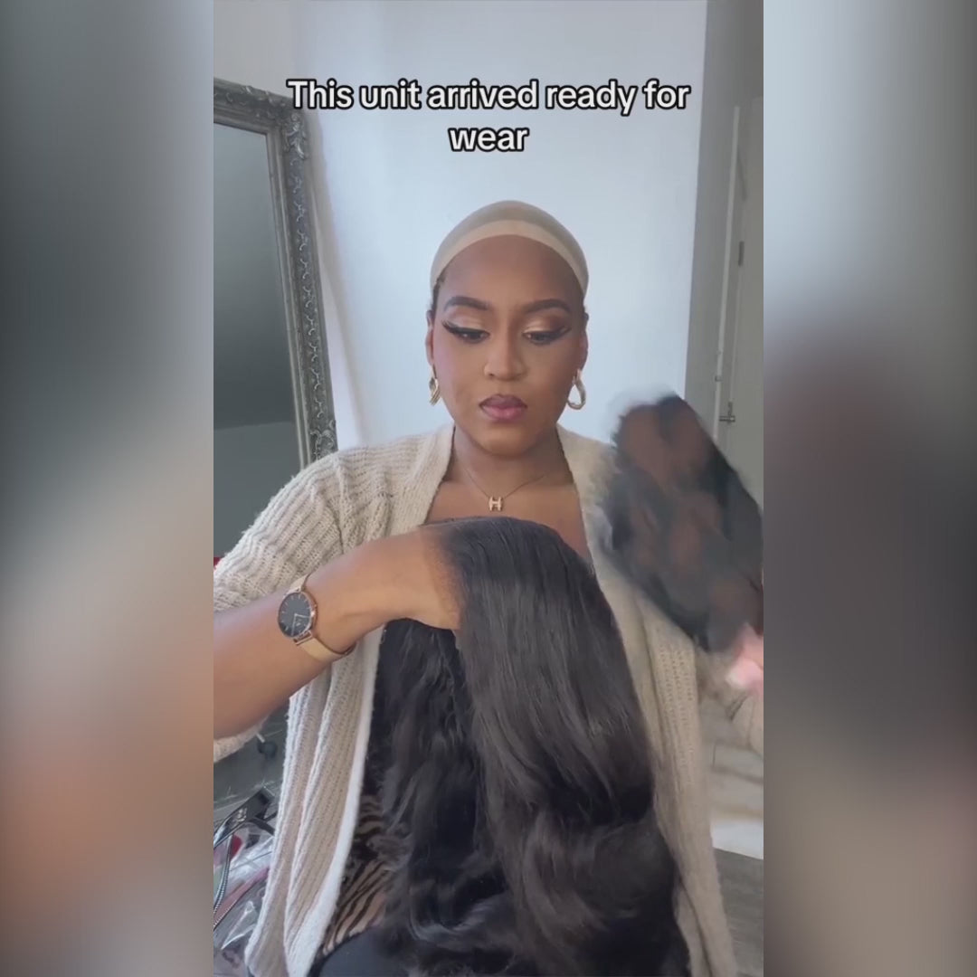 Ishow PPB™ Invisible Knots Glueless Body Wave Wigs 13x6 HD Lace Frontal Wig Pre Cut Wigs